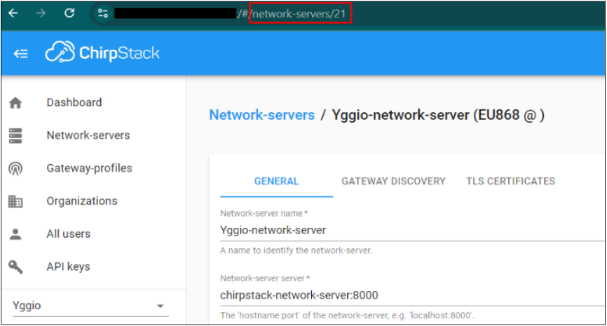 ChirpStack Network Server